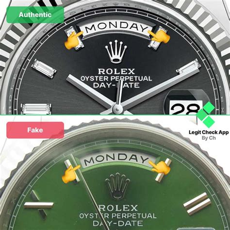 how to tell a fake day date rolex|immitation rolex watches.